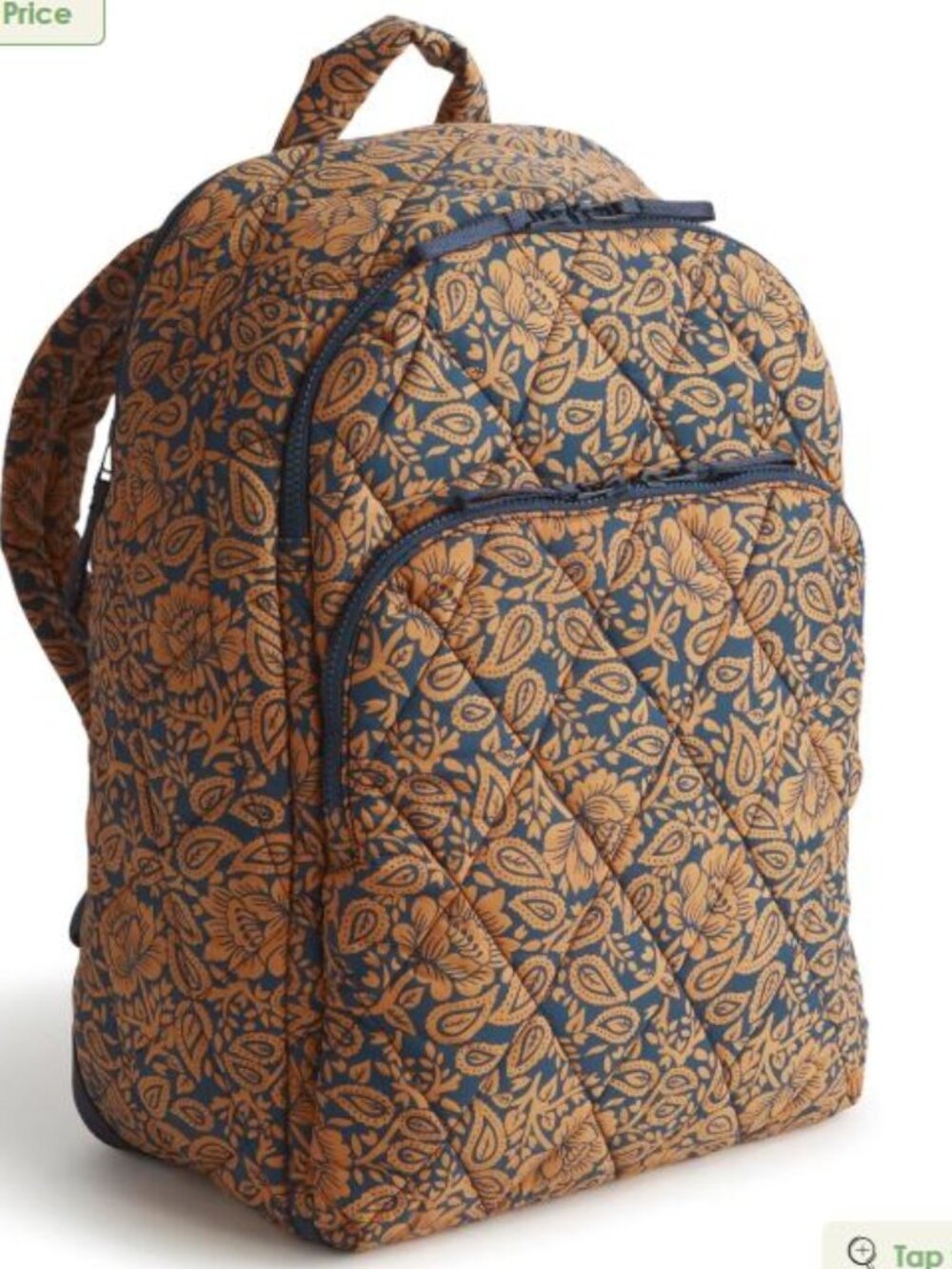 Vera Bradley Featherweight Westover Hybrid Backpack, Lotus Montage